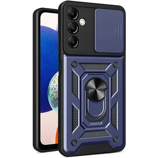 Чохол Ummi Camshield Serge Ring для Samsung Galaxy A16 4G/5G Синій