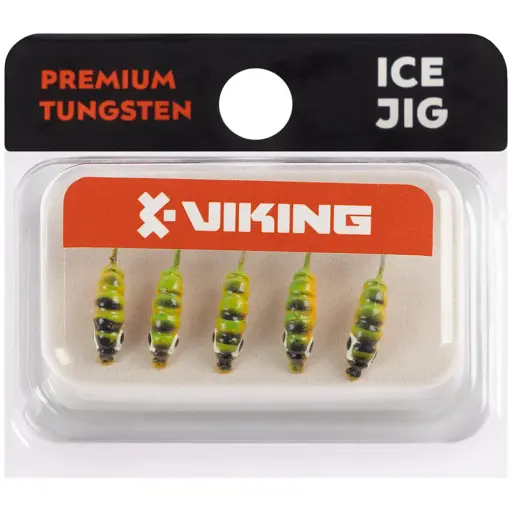 Мормышка вольфрамовая Viking Fishing Shrimp 0.91g 9mm Hot3 (5шт) - фото 2