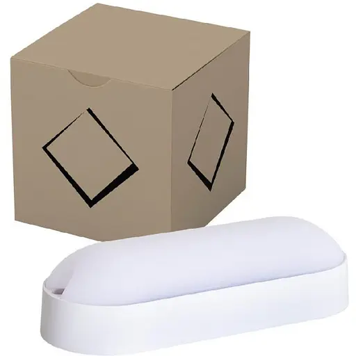 Набор светильник LED накладной Евросвет 12Вт овал CL-V1 6400K IP65 3 шт (000059229) - фото 2