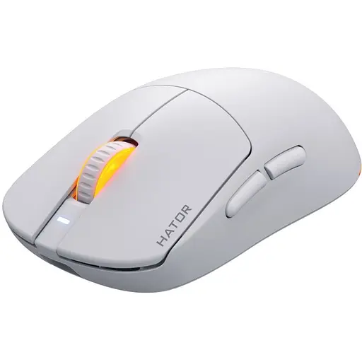 Игровая мышь Hator HTM-731 Quasar3 Wireless ESports Gaming 12000dpi 35G White