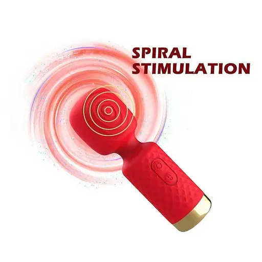 Вибратор микрофон клиторальный красный 10 режимов с USB для женщин - фото 6