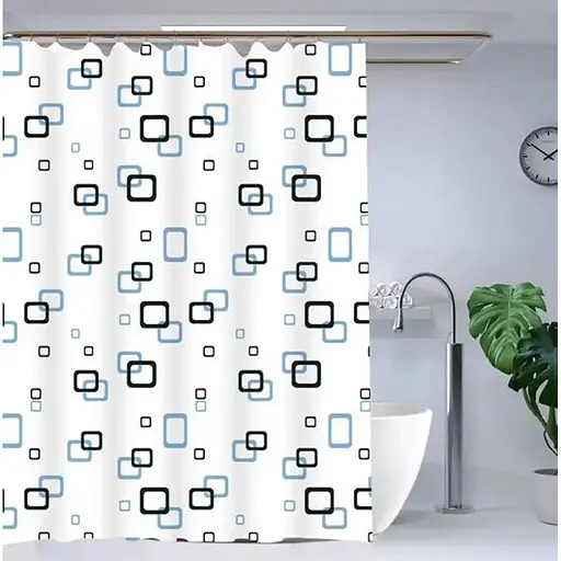 Шторка для ванної ZERIX SCP-002-180x180 ZX5001 - фото 1