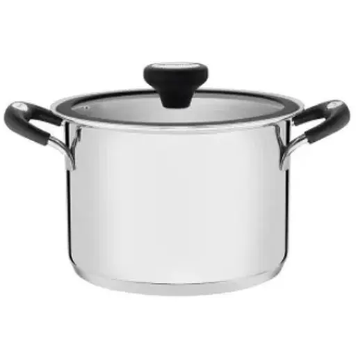 Кастрюля из нержавеющей стали Tramontina Solar Silicone (4,6 л) 20 см (62125/203)