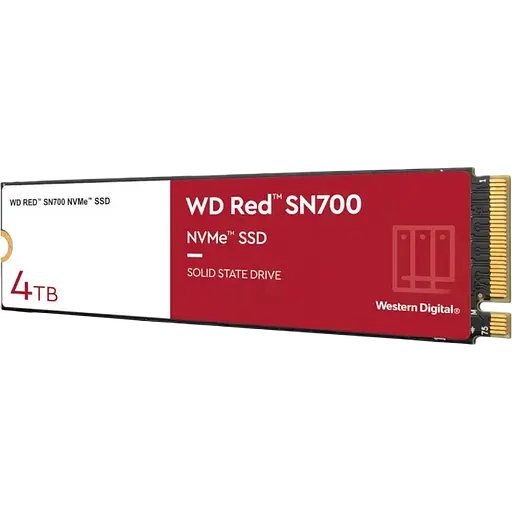 SSD M.2 Накопичувач WD RED SN700 4TB (WDS400T1R0C)