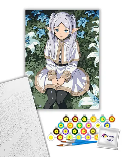 Набір для розпису ArtCraft Фрірен 30х40 см (16519-AC) - фото 2