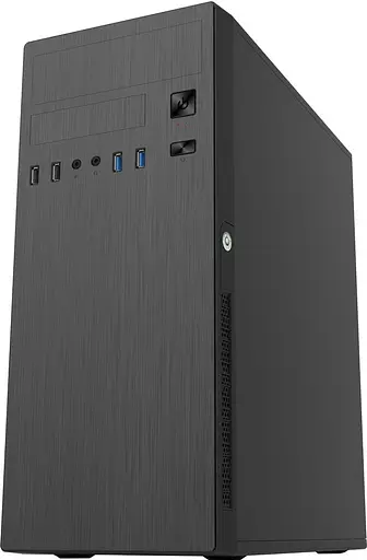Корпус GameMax ET-212 Black, 400 Вт, Midi Tower, ATX/Micro ATX/Mini ITX, 2xUSB 3.0, 2xUSB 2.0 (ET-212-400W-U3)