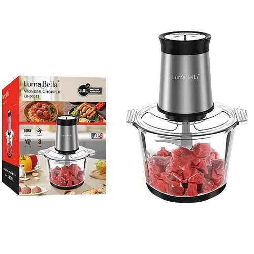Электрический измельчитель LumaBella LB-56011 для мяса 3 л 800 Вт. - фото 5
