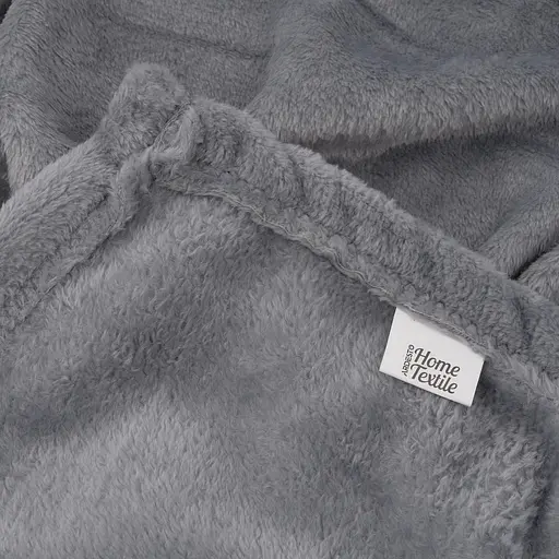 Плед Ardesto Flannel 200х220 см 100% полиэстер серый светлый (ART0228SB) - фото 4