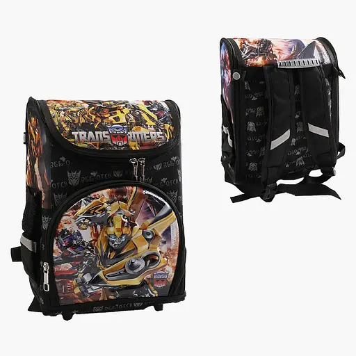 Рюкзак Трансформеры, 26x17x35 см, 1 отделение, 3 кармана, регулируемые лямки, на молнии, C72954