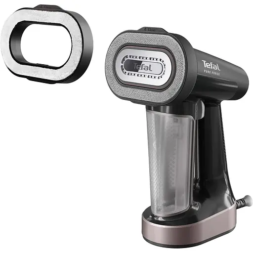 Компактный отпариватель Tefal Pure Force 3 в 1 черно-розовый (DT8765E0) - фото 1