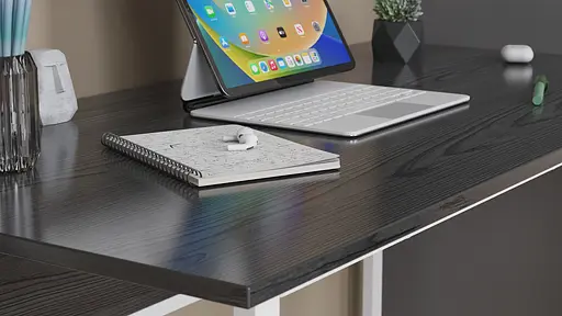 Комп'ютерний стіл Коді 75x140x70 білий ДСП Сосна Кембра 16мм FRD-101235 - фото 3