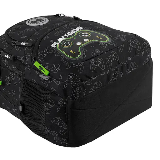 Рюкзак GoPack Education 175M-7 Never Give Up Черно-зеленый (GO26-175M-7) - фото 8