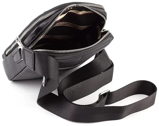 Чоловіча шкіряна сумка месенджер Marco Coverna 24х20х7 см sum0022242 - фото 8