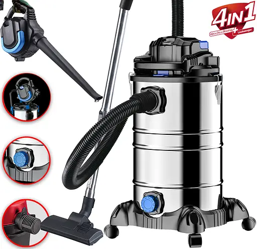 Промисловий пилосос DMS NTBS-30 Blue 2000W 30 л + повітродувка - фото 2