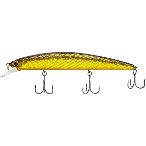 Воблер OSP Asura Rudra 130SP 130 мм 20.0 г H04 Crystal Gold, 1.8 м