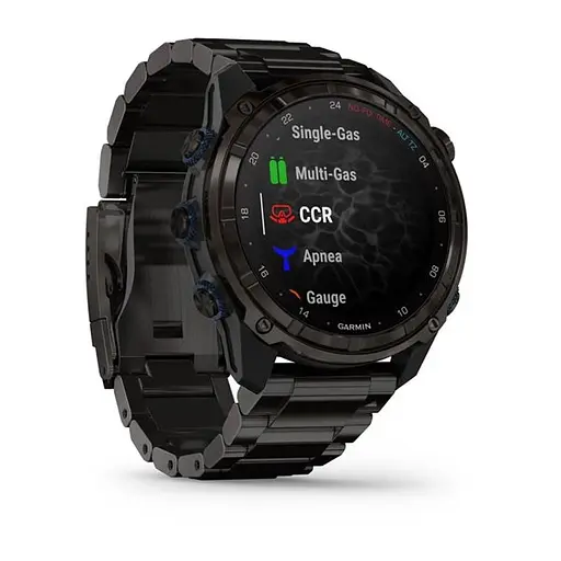 Смарт-годинник Garmin Descent Mk3i 51 мм корпус сірий карбон титановий DLC з титановим DLC браслетом - фото 2