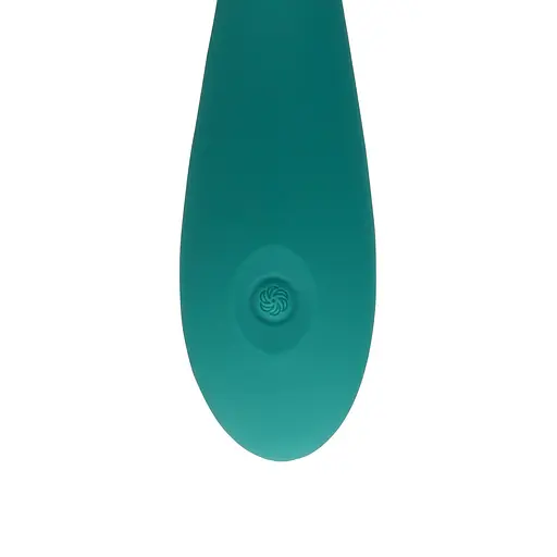 Вібратор Loveline G-Spot With Bead 21.6 см зелений - фото 7