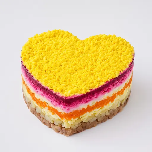 Форма кулінарна з виштовхувачем у формі серця для викладання/вирубки мусів, салатів і гарнірів із нержавіючої сталі 8 х 8 см Сріблястий 88070 - фото 5