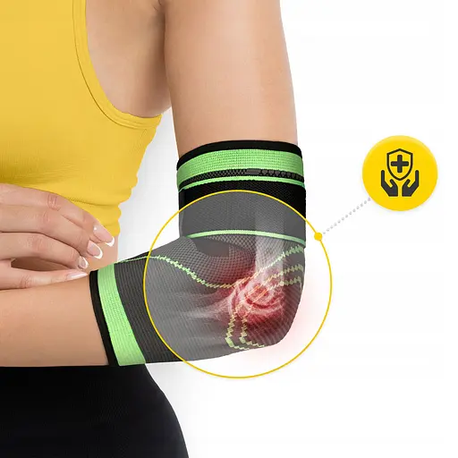 Фіксатор (бандаж) для ліктьового суглоба 4FIZJO Flex 1 шт Size M (P-5905973407366) - фото 5