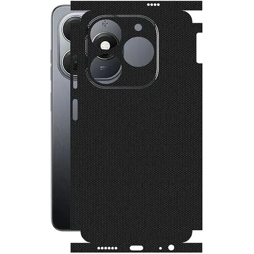 Захисна плівка StatusSKIN для Tecno Spark 20 Корпус Вініл Матрикс чорний - фото 1