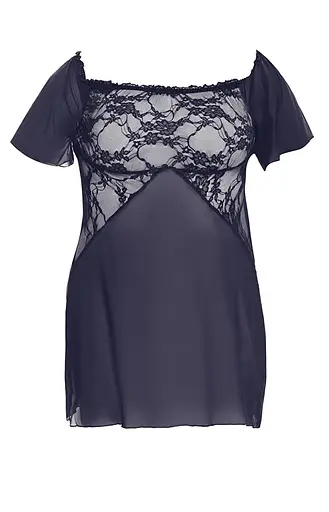 Сексуальний комплект Anais Venea 3XL/4XL синій - фото 3