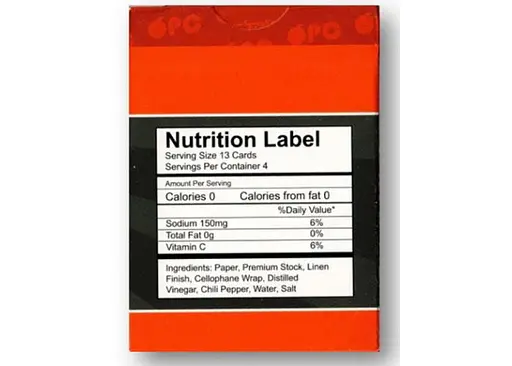 Карти United States Playing Card Company Карти гральні OPC Gettin' Spicy - Chili Pepper (red) - фото 2