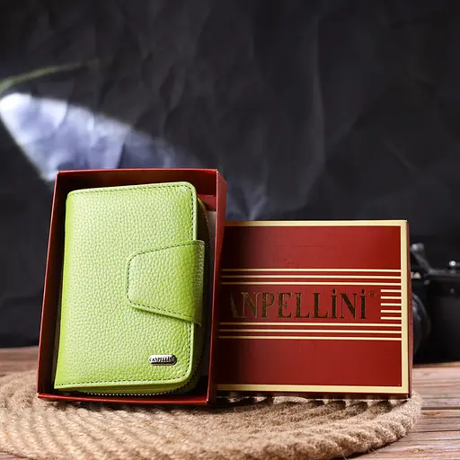 Кожаный женский кошелек Canpellini 9.5х13.2х3 см acs0025112 - фото 10