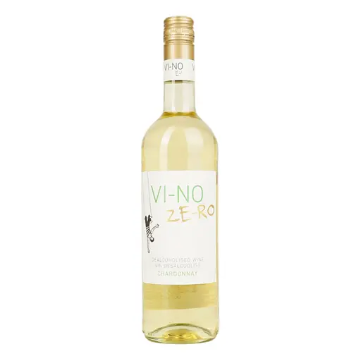 Вино Vi-No Ze-Ro Chardonnay, белое, полусладкое, 0%, 0,75 л - фото 1