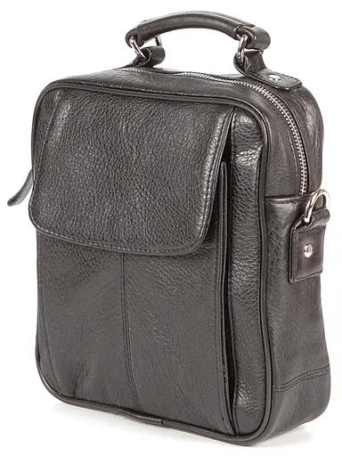 Сумка кожаная мужская SHVIGEL 20х22,5х7 см sum0012631 - фото 1