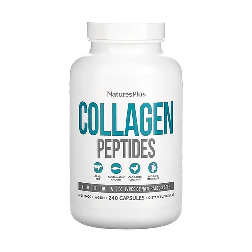 Колагенові пептиди NaturesPlus Collagen Peptides 240 капсул