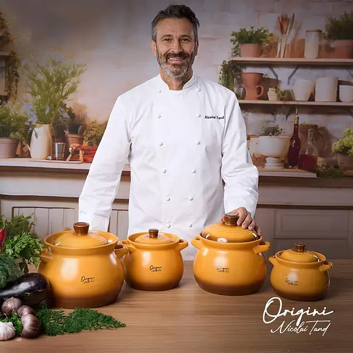 Керамічний горщик Heinner Nicolai Tand 6 л 19х19.5 см (HR-FJ-070) - фото 12