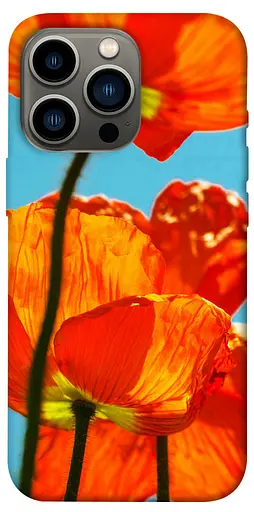 TPU чохол Яскраві маки - фото 1