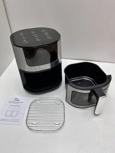 Аэрофритюрница безмасляная Zepline ZP-142 на 8л электрическая с сенсорным управлением 3500Вт - фото 3