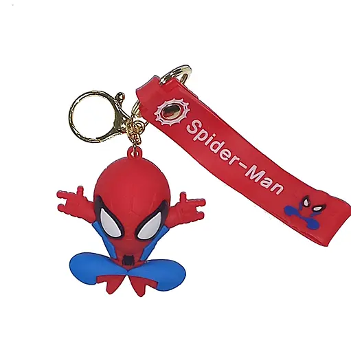 Брелок С 68171 Spider-Man (6900067681713) Красный - фото 1