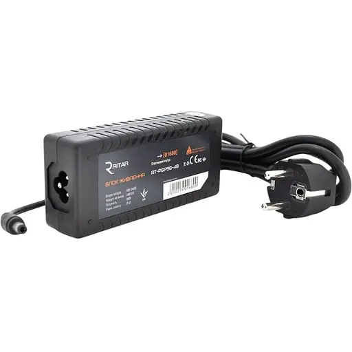 Импульсный блок питания Ritar RTPSP 48В 2А (96Вт) штекер 5.5/2.5 длина 1м Q50 - фото 1