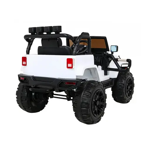 Електромобіль Ramiz Jeep All Terrain 12 В на пульті керування, White (PA.BDM0905.BIA) - фото 9