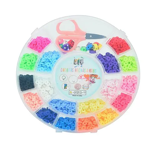 Набор бисера для изготовления креативных аксессуаров Bambi 254-55-2 нитки, бусины - фото 1