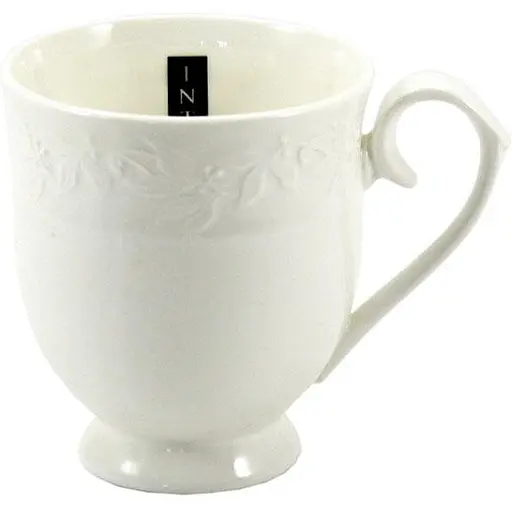 Кружка фарфоровая Interos Ника круглая 350 мл белая (LTBS-M0112)