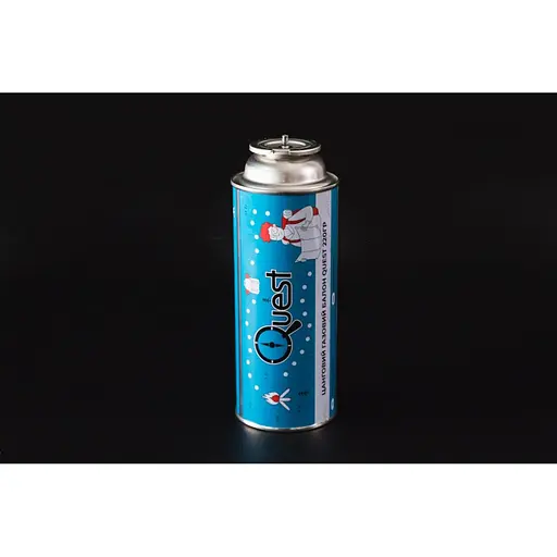 Набір газовий пальник BRS-99 + газовий балон Quest 220 г цанговий бутановий - фото 5