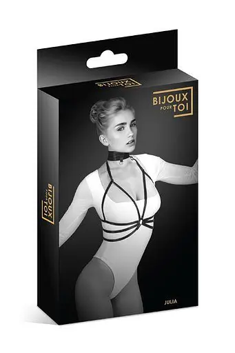 Портупея на грудь Bijoux Pour Toi - JULIA, эластичный полиэстер - фото 3