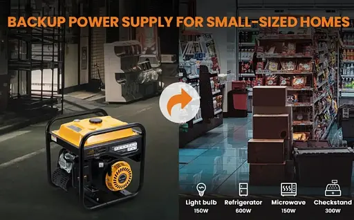 Генератор інверторний MaXpeedingRods 3.5 кВт, ручний запуск MXR4500i - фото 6