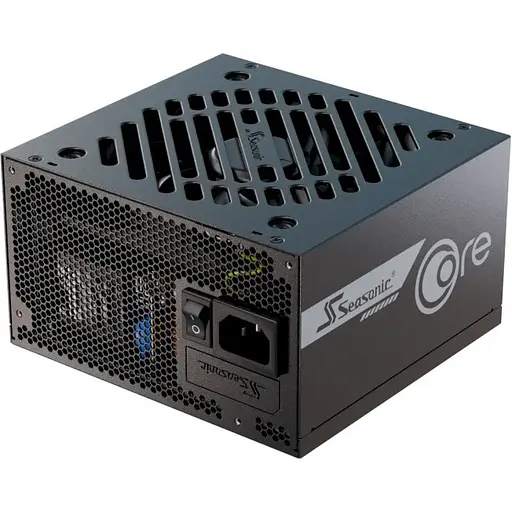 Блок питания 850 Вт, Seasonic Core GX ATX 3.1, черный, модульный, 80+ золотистый, Active PFC, 12 см HDB, 3xMolex/6xSATA - фото 1