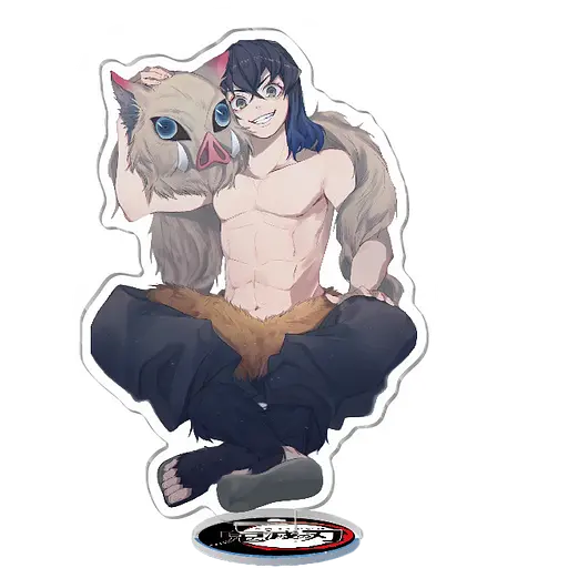 Акрилова фігурка Клинок, що розсікає демонів Іноске Demon Slayer: Kimetsu no Yaiba Inosuke 16 см