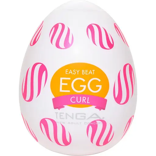 Мастурбатор-яйце Tenga Egg Curl (SO5498) [96205]