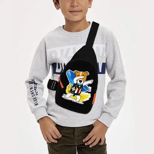 Сумка через плече дитяча Пес Патрон 29х17 см сумка слінг для хлопчика (02136)