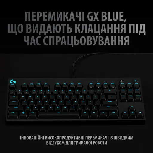 Клавиатура Logitech G PRO USB Black (920-009392) - фото 3