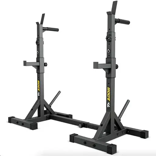 Стійки під штангу Trex Sport TX-100S регульовані з ручками для віджимань