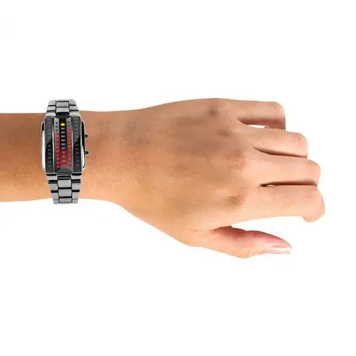 Чоловічий наручний годинник Skmei Iron Сріблястий - фото 7