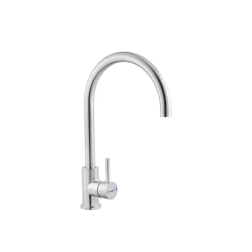 Смеситель для кухни Ibergrif M22110 CV028491 Хром матовый - фото 1