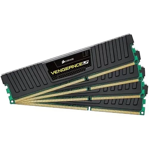Оперативна пам'ять Corsair CML16GX3M4A1600C9 Vengeance 16GB (4x4GB) DDR3 1600 Mhz CL9 XMP Desktop Memory Kit Б/В